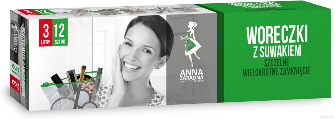 ANNA ZARADNA Woreczki Z Suwakiem 3L/A`12 Box