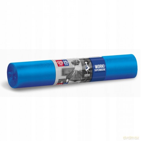 ANNA ZARADNA Worki Ld 120L/A`25 Niebieskie