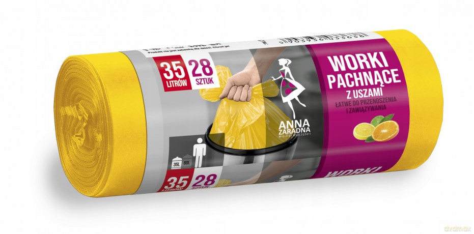 ANNA ZARADNA Worki Z Uszami Cytrus 35La`8S24