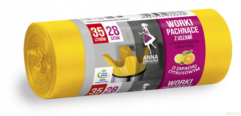 ANNA ZARADNA Worki Z Uszami Cytrus 35La`8S24
