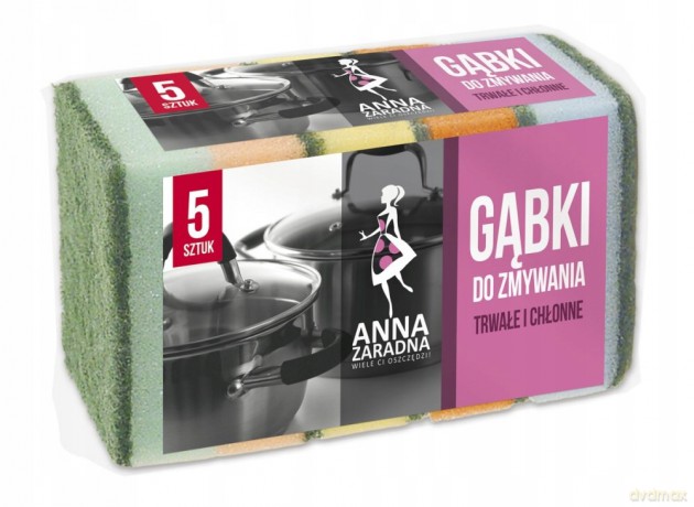 ANNA ZARADNA Zmywak Gabka A`5/25/