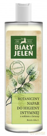 Biały Jeleń Botaniczny Napar do higieny intymnej z sokiem z brzozy 400 ml
