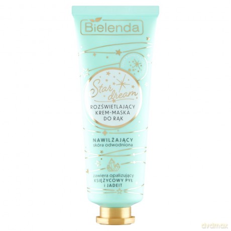 Bielenda Star Dream Rozświetlający Krem-maska nawilżający do rąk 50 ml
