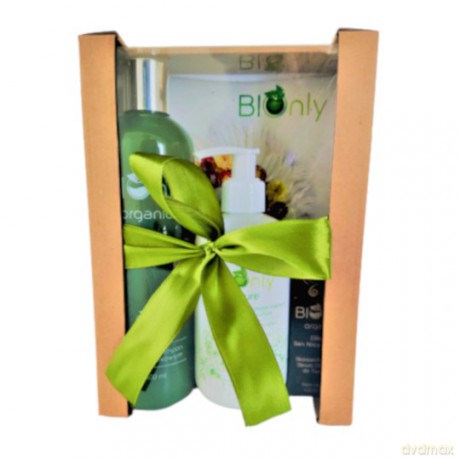 BIOnly Zestaw prezentowy nr 1 (szampon Organic 300 ml+mleczko Nature 300 ml+eliksir Organic 30 ml)