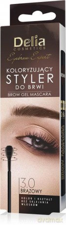 DELIA EXPERT Styler do brwi 3.0 Brąz butelka