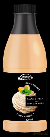 ENERGY OF VIT Pianka d/kąp 800 ml Brzoskwiniowa