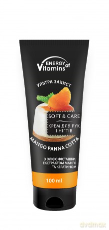 ENERGY OF VITAMINS Krem do rąk Mango Panna Cotta 100 ml