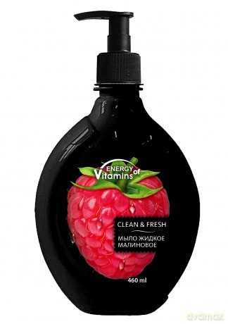 ENERGY OF VITAMINS Mydło w płynie Malina 460 ml - pompka