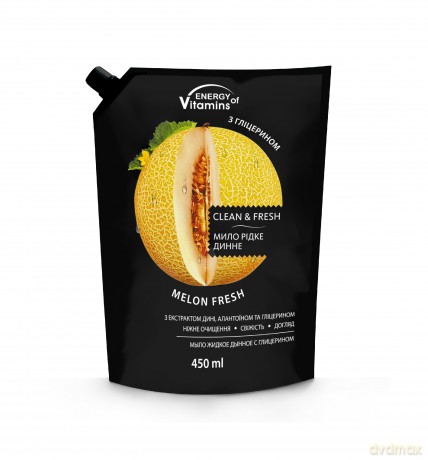 ENERGY OF VITAMINS Mydło w płynie Melon Fresh 450 ml - uzupełnienie