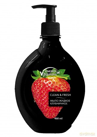 ENERGY OF VITAMINS Mydło w płynie Strawberry Fresh 460 ml - pompka