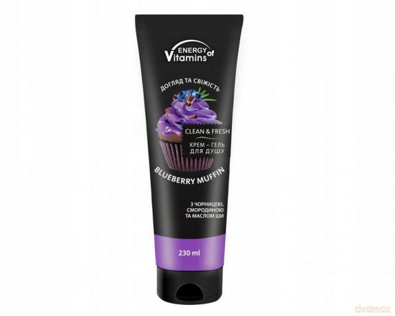 ENERGY OF VITAMINS Żel pod prysznic Blueberry Muffin 230 ml
