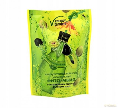 ENERGY VIVA OLIVA Mydło zapas 450 ml Nawilżające