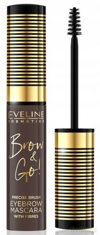 Eveline Brow & Go Tusz do stylizacji brwi nr 02 Dark 6ml