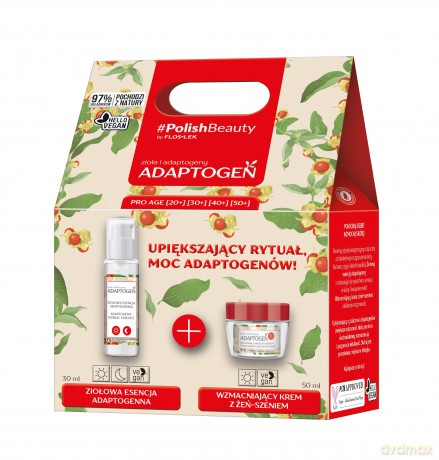 FLOS ZEST ŚW Adaptogen Ziołowa esencja+Krem