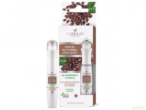Floslek Pharma Serum do powiek i pod oczy ze świetlikiem i kofeiną 15 ml