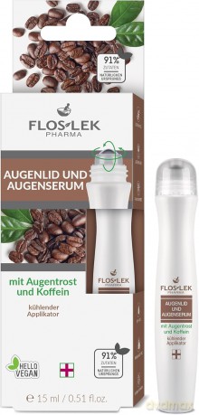 Floslek Pharma Serum do powiek i pod oczy ze świetlikiem i kofeiną 15 ml