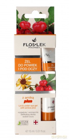 Floslek Pharma Żel z Arniką Plus do powiek i pod oczy 15 ml