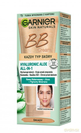GAR GSN BB CLASSIC Hyaluronic Aloe Krem śniady
