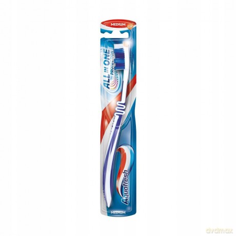 GSK AQUAFRESH Szczoteczka ALL IN ONE PROTECT MEDI