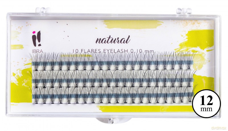 IBRA Kępki rzęs NATURALS 0.10-C-12 mm