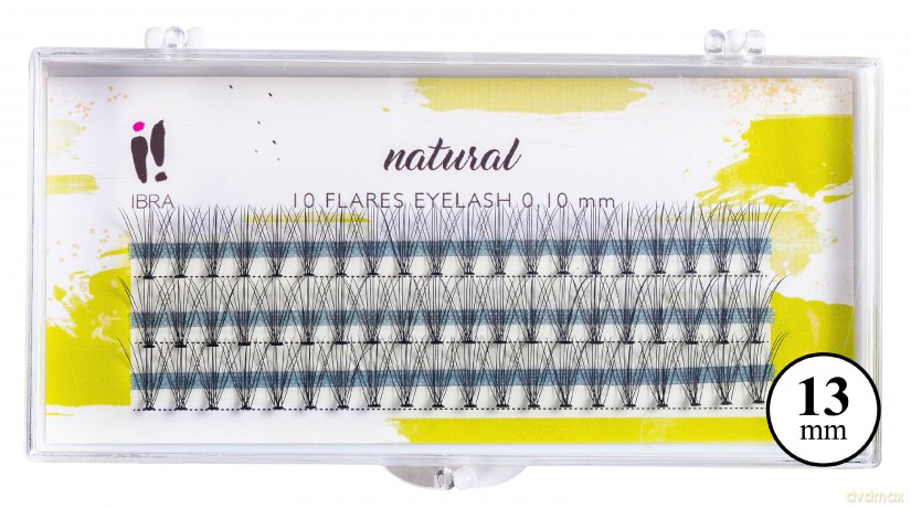 IBRA Kępki rzęs NATURALS 0.10-C-13 mm