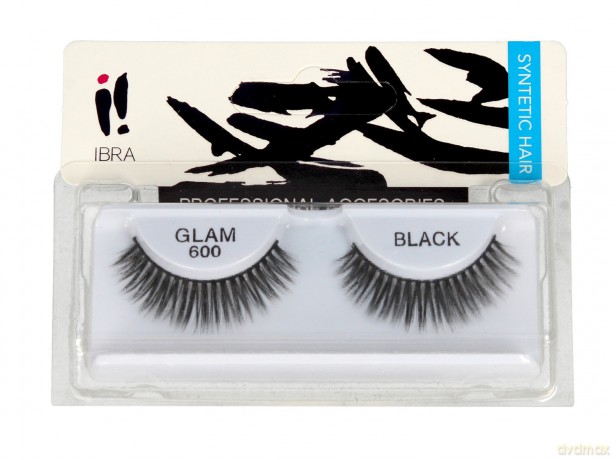 IBRA Rzęsy na pasku Glam 600 1 para