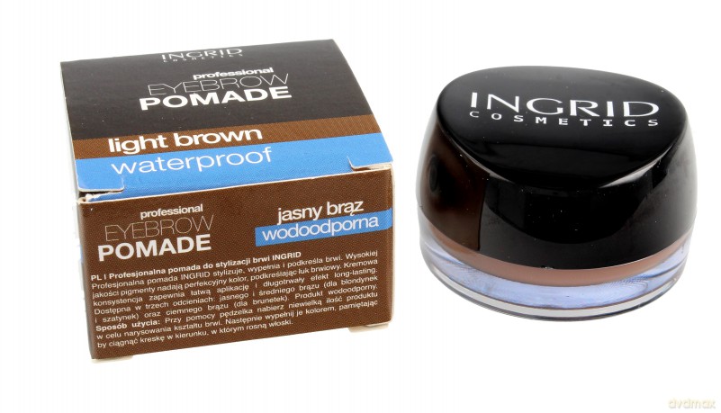 Ingrid Eyebrow Pomade Pomada do stylizacji brwi nr 201 Light Brown 5g