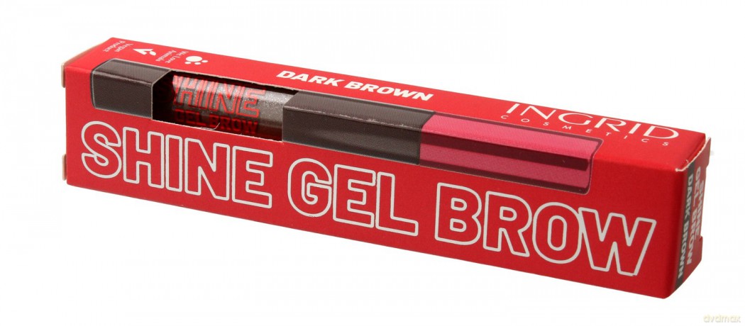 Ingrid Żel do brwi Shine Gel Brow - dark brown 7 ml
