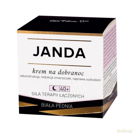JANDA 40+ Krem na dobranoc redukujący zmarszczki 50 ml