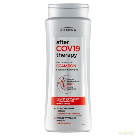 Joanna After COV19 Therapy Specjalistyczny Szampon do włosów wypadających 400 ml