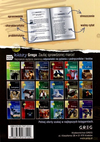 Zbrodnia I Kara Lektura Wydanie Z Opracowaniem - Fiodor Dostojewski [KSIĄŻKA]