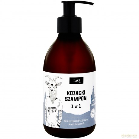 LAQ.Zestaw Kozioł: żel 500 ml + szamp+olej 30 ml+ko&