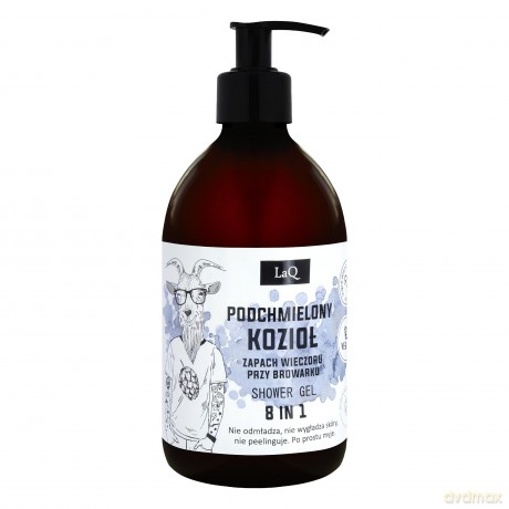 LAQ.Zestaw Kozioł: żel 500 ml + szamp+olej 30 ml+ko&
