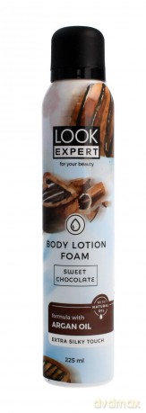 Look Expert Body Lotion Foam Balsam do ciała w piance Sweet Chocolate 225 ml