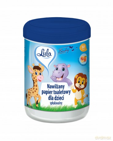Lula Nawilzany Papier Toaletowy D/Dzieci A`50