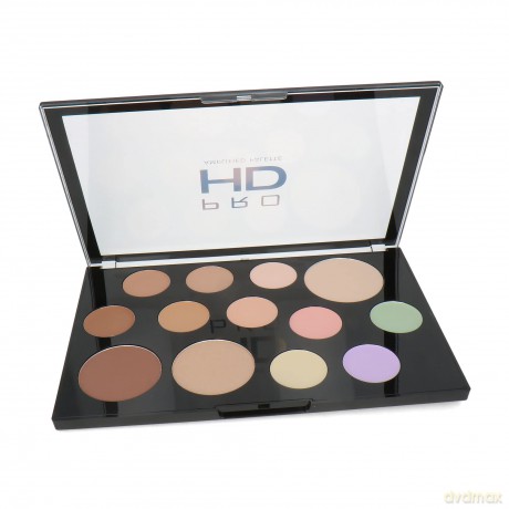 Makeup Revolution Pro HD Palette The Face Works Zestaw do makijażu twarzy light/medium