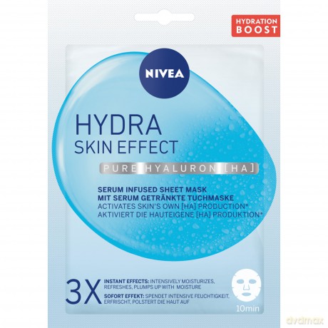 NIVEA V HYDRA Skin Effect Maska w płacie nawadnia&