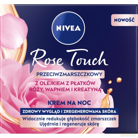 NIVEA V RÓŻA Krem przeciwzmarszczkowy n/noc&