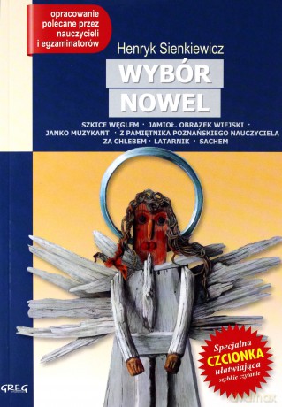 Nowele Henryk Sienkiewicz Lektura Wydanie Z Opracowaniem (broszurowa) - Henryk Sienkiewicz [KSIĄŻKA]