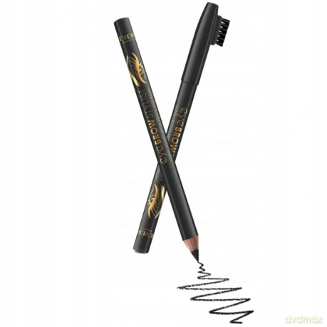 REVERS Kredka do brwi ze szczoteczką Eye Brow Stylist - czarna