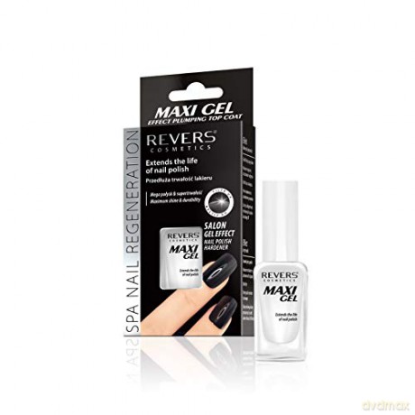 REVERS Odżyw d/pazn Maxi Gel Plumping Top Coat