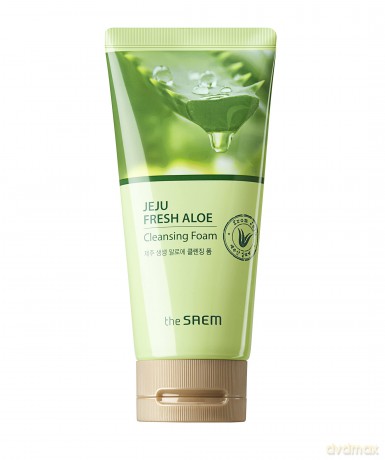 SAEM Jeju Fresh Aloe Cleansing Foam 150 g.
