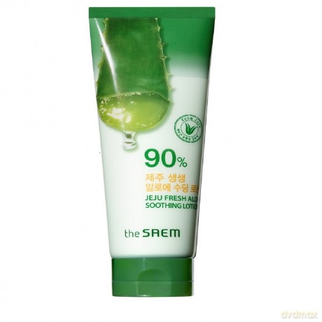 SAEM Jeju Fresh Aloe Soothing Lotion 90% 250 ml