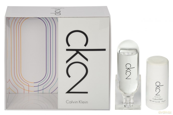 SEL ZEST CALVIN K.CK2 WOMAN edt 100 ml+sztyft&