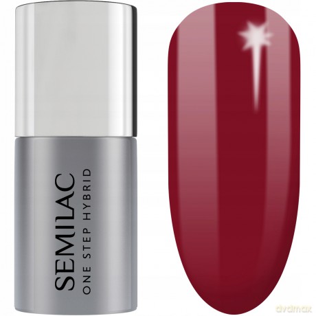 Semilac One Step Lakier S580 Crimson 5Ml