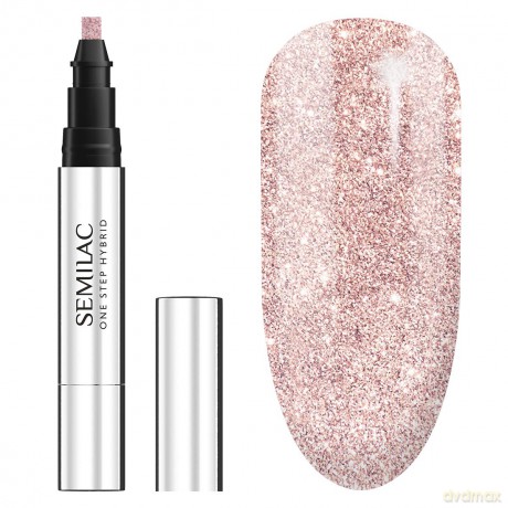 SEMILAC One Step Marker do paznokci S245 Pink Beige 3ml