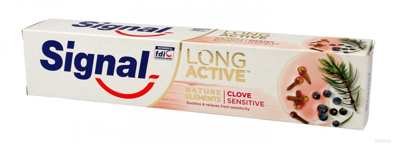 Signal Long Active Pasta do zębów Clove Sensitive 75 ml