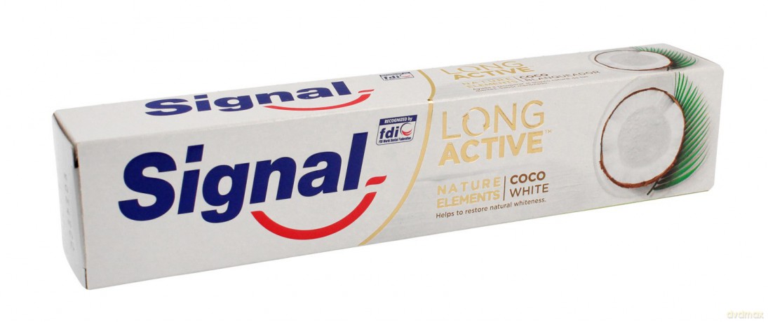 Signal Long Active Pasta do zębów Coco White 75 ml