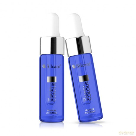 Silcare The Garden Of Colour Oliwka do paznokci Coconut Sea Blue 15 ml