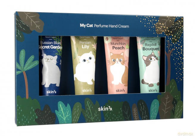 SKIN 79 My Cat Zestaw perfumowanych kremów do rąk 30 ml x 4